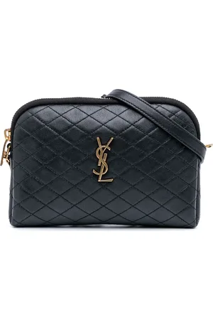 Saint Laurent Bandolera Gaby mini acolchado de piel de borrego con cremallera 2022