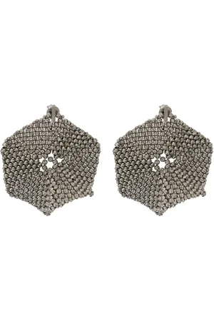 Brunello Cucinelli Pendientes con forma hexagonal