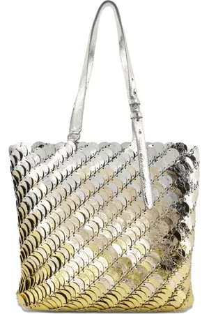Paco rabanne Bolso shopper metalizado