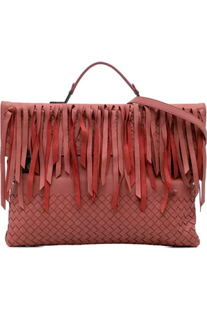 Bottega Veneta Bolso de mano Intrecciato Fringe en piel de napa 2012-2024