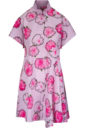 AKRIS Vestido con estampado floral