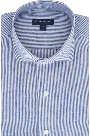 Peter Millar Camisa a rayas de lino
