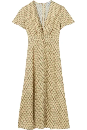Claudie Pierlot Vestido midi estampado