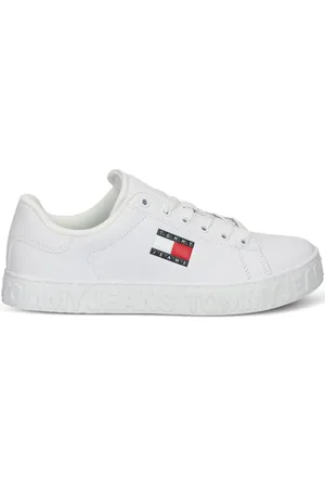 Tommy Hilfiger Zapatillas de piel con logo estampado