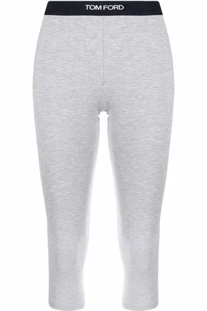 Tom Ford Leggins capri con logo en la cinturilla