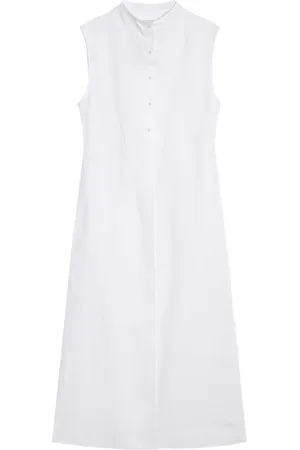 Loulou de Saison Vestido camisero de algodón