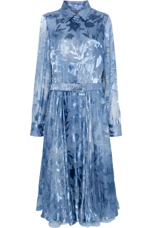 ERMANNO SCERVINO Vestido midi con motivo floral