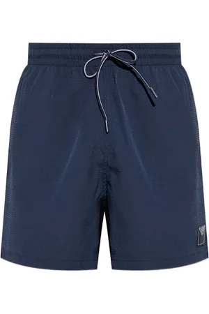 Emporio Armani Bañador con parche del logo