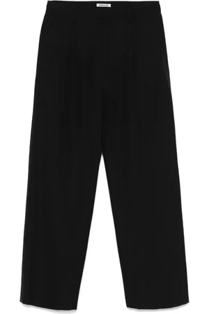 Auralee Pantalones con detalle de pliegues