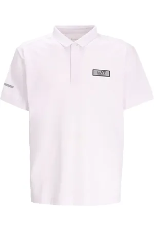 EA7 Polo con parche del logo