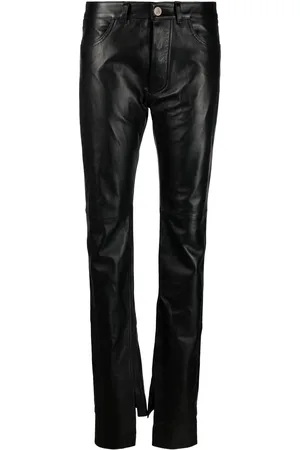 The Attico Pantalones con dobladillo con abertura