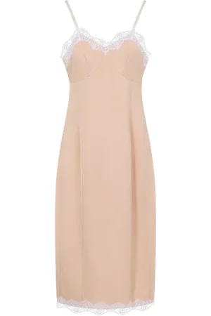 Carven Vestido con ribete de encaje