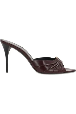 Saint Laurent Mules Babylone con tacón de 90 mm