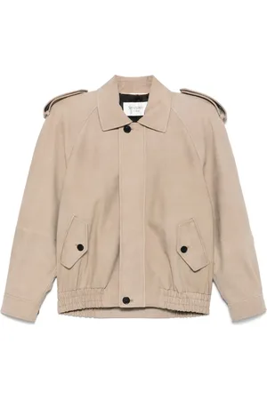 Saint Laurent Chaqueta bómber con cremallera