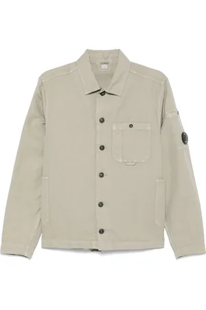 C.P. Company Sobrecamisa con detalle Lens