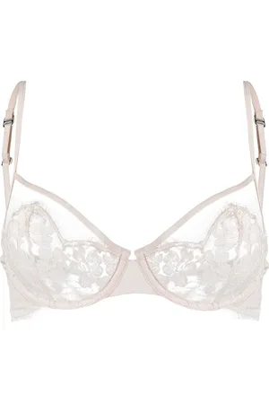 La Perla Sujetador con encaje floral translúcido
