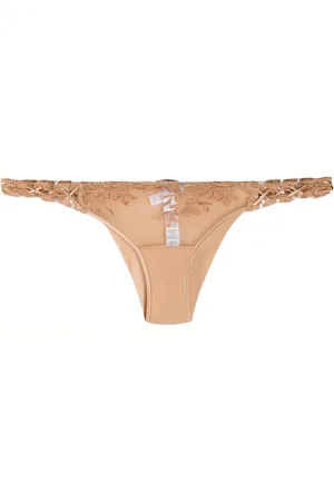 La Perla Bragas brasileñas de tul con bordado
