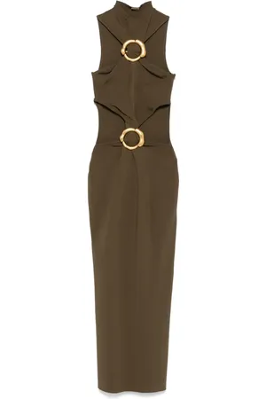 Cult Gaia Vestido midi Ambar