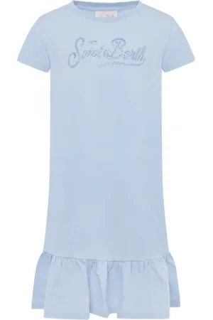 MC2 SAINT BARTH Vestido con detalle del logo