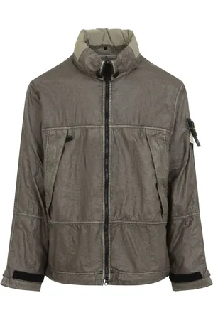 Stone Island Chaqueta militar con distintivo Compass