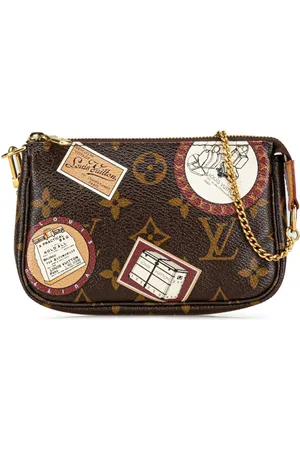 LOUIS VUITTON Bolso de hombro Pochette Accessoires con parche 2008