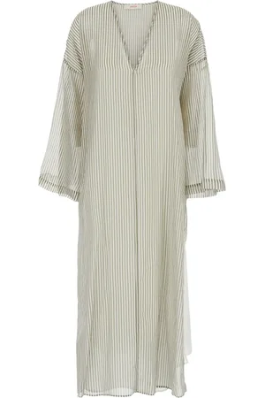 Jucca Vestido estilo caftán a rayas