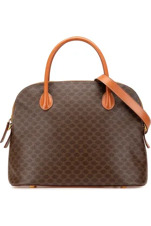Céline Bolso satchel Macadam Coated Canvas Dome 1995