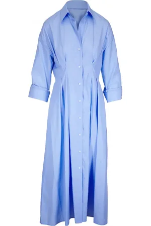 TWP Vestido camisero de algodón