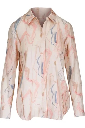 Lafayette 148 Camisa de seda