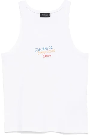 Dsquared2 Top con logo bordado