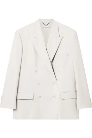 Stella McCartney Blazer de lana virgen con doble botonadura