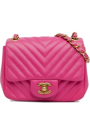 CHANEL Bandolera cuadrada mini con solapa 2015-2016