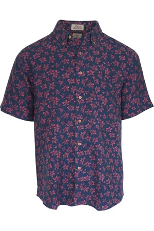 Faherty Camisa con estampado floral