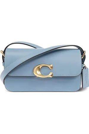 Coach Bolso de hombro con placa del logo