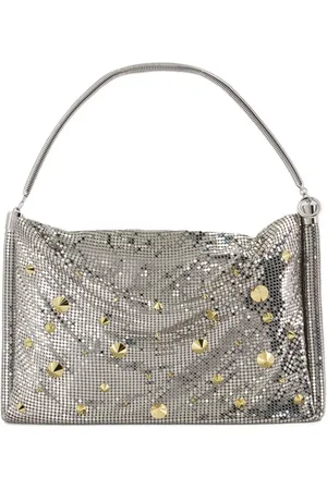 Paco rabanne Bolso de hombro metalizado de malla
