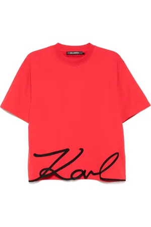 Karl Lagerfeld Camiseta con logo Karl característico