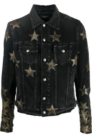 AMIRI Chaqueta vaquera con parche de estrella