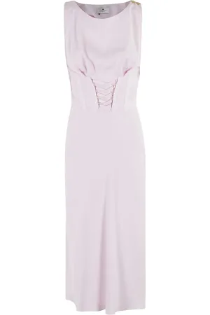 Elisabetta Franchi Vestido midi con corsé