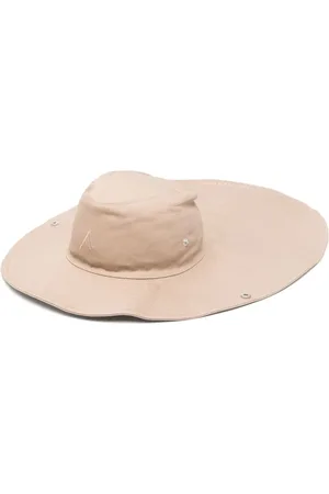 The Attico Sombrero de verano con logo bordado