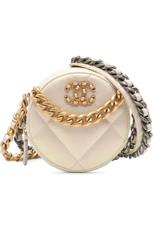 CHANEL Bolso satchel 19 Round Clutch with Chain 2020
