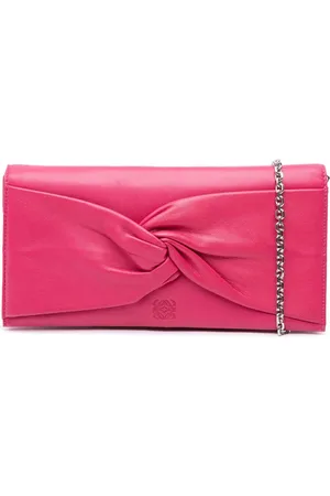 Loewe Bandolera Bow Tie de piel de napa con anagrama y correa de cadena 2010