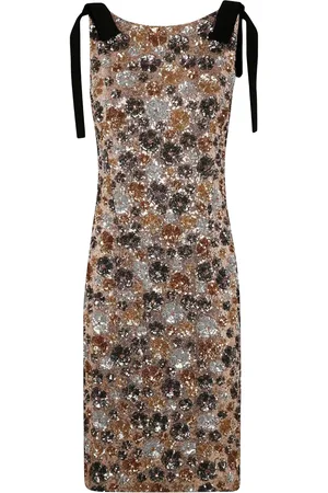 Nº21 Vestido midi con lentejuelas