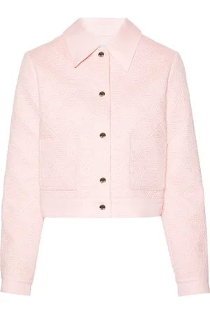 Casablanca Sobrecamisa con logo acolchado