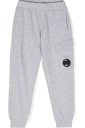 C.P. Company Pantalones de chándal con detalle Lens