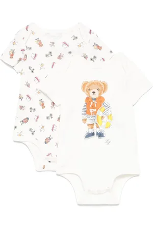 Ralph Lauren Set de pelele de algodón