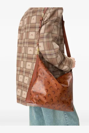 Marine Serre Bolso messenger Moon Airbrushed