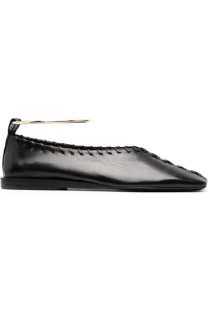 Jil Sander Bailarinas con detalle de anilla