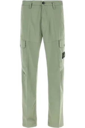 Stone Island Pantalones cargo con distintivo Compass
