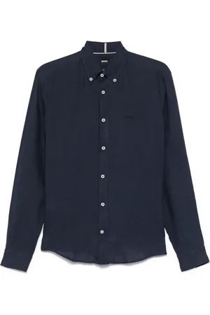 HUGO BOSS Camisa de lino