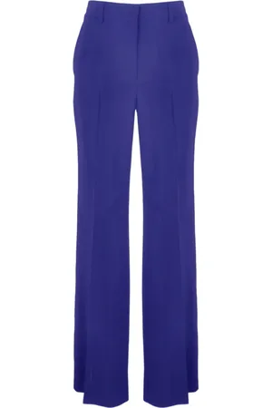 Alberta Ferretti Pantalones rectos con pinzas